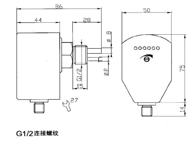 LL-S712尺寸图 LL-S712尺寸图